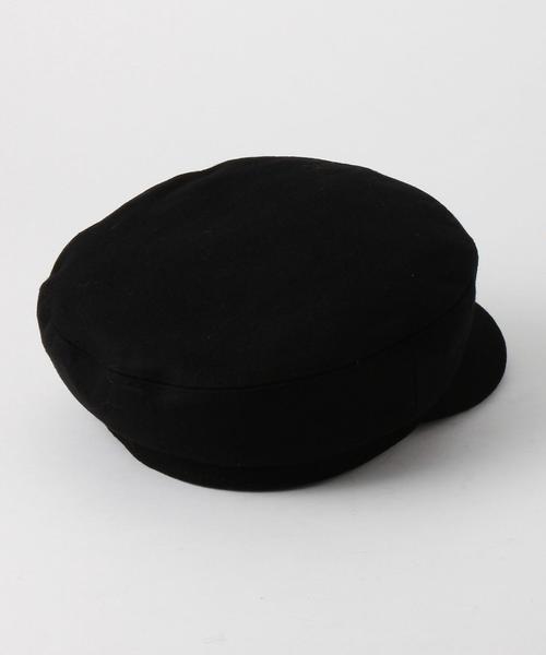 green label relaxing（グリーンレーベルリラクシング）の「CB マリンキャスケットキャップ BK（キャスケット・レディース・ブラック・FREE）」の3枚目の写真
