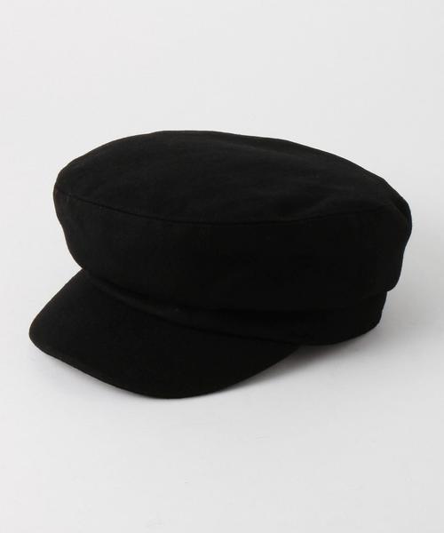 green label relaxing（グリーンレーベルリラクシング）の「CB マリンキャスケットキャップ BK（キャスケット・レディース・ブラック・FREE）」の6枚目の写真