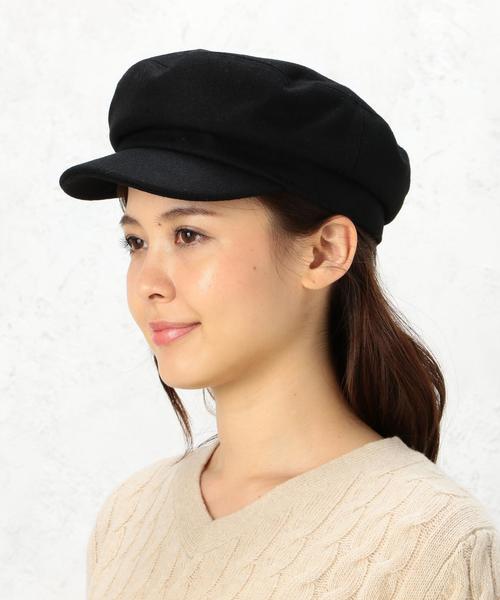 green label relaxing（グリーンレーベルリラクシング）の「CB マリンキャスケットキャップ BK（キャスケット・レディース・ブラック・FREE）」の7枚目の写真