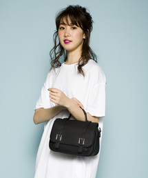 PLAIN CLOTHING | フロントベルトハンドバッグ/ショルダーバッグ【PLAIN CLOTHING】(ショルダーバッグ)