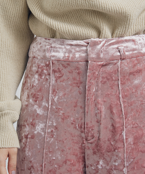 UNITED TOKYO(ユナイテッドトウキョウ)の「ベロアワイドパンツ(その他パンツ・レディース・オレンジ/ブラック/ピンク・1)」の11枚目の写真