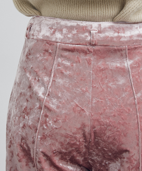 UNITED TOKYO(ユナイテッドトウキョウ)の「ベロアワイドパンツ(その他パンツ・レディース・オレンジ/ブラック/ピンク・1)」の15枚目の写真