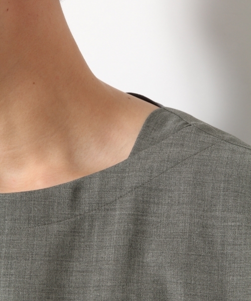 RAGEBLUE（レイジブルー）の「【HY-TEK】ウールモヘアプルオーバーTシャツ/746528（シャツ/ブラウス・メンズ・グレー/ネイビー・LARGE/SMALL/MEDIUM）」の15枚目の写真