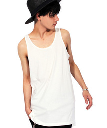 ８(eight) | ロング丈 タンクトップ ボーダー (タンクトップ)