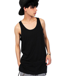 ８(eight) | ロング丈 タンクトップ ボーダー (タンクトップ)