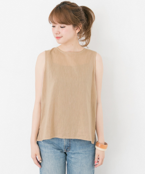 URBAN RESEARCH（アーバンリサーチ）の「フィラフィーバックリボンブラウス（シャツ/ブラウス・レディース・ベージュ/ピンク系その他/オフホワイト・FREE）」の11枚目の写真