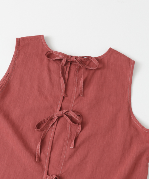 URBAN RESEARCH（アーバンリサーチ）の「フィラフィーバックリボンブラウス（シャツ/ブラウス・レディース・ベージュ/ピンク系その他/オフホワイト・FREE）」の18枚目の写真