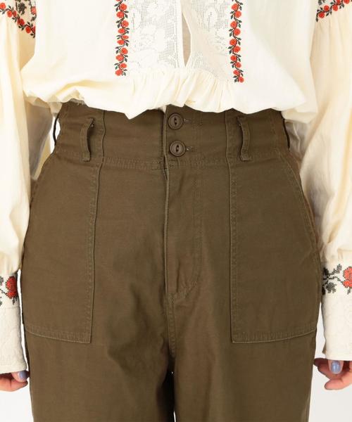 Another Edition(アナザーエディション)の「レースアップカーゴパンツ2(カーゴパンツ・レディース・ベージュ/ブラック/オリーブ・SMALL/MEDIUM)」の11枚目の写真