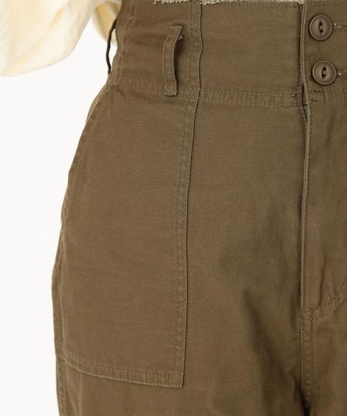 Another Edition(アナザーエディション)の「レースアップカーゴパンツ2(カーゴパンツ・レディース・ベージュ/ブラック/オリーブ・SMALL/MEDIUM)」の4枚目の写真