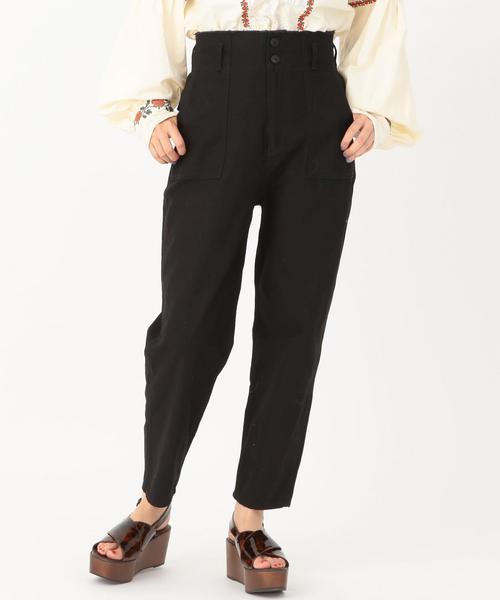 Another Edition(アナザーエディション)の「レースアップカーゴパンツ2(カーゴパンツ・レディース・ベージュ/ブラック/オリーブ・SMALL/MEDIUM)」の14枚目の写真