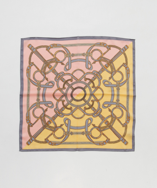 Tonal トーナル の 配色チェーン柄スカーフ バンダナ スカーフ Wear