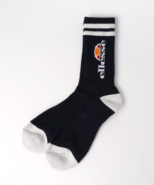 ellesse(エレッセ)の「エレッセ レギュラーリブソックス(ソックス/靴下・メンズ・ホワイト系その他/ブルー系その他/ホワイト系その他2・LARGE/MEDIUM)」の3枚目の写真