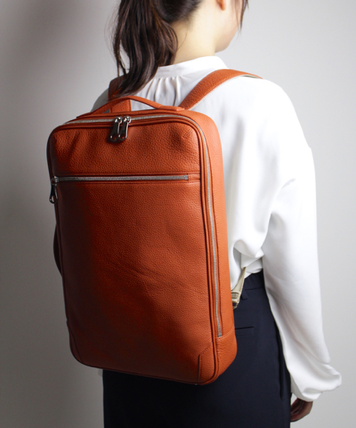 CIMABUE graceful(チマブエグレースフル)の「アラスタ リュック(バックパック/リュック・メンズ・ブラック/ネイビー/オレンジ/グレー系その他/チョコ・FREE)」の15枚目の写真