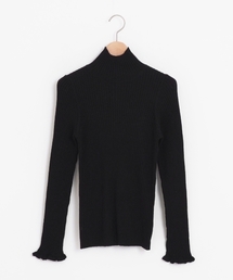 le.coeur blanc | スーパーエクストラファインメリノウールリブハイネック(ニット/セーター)