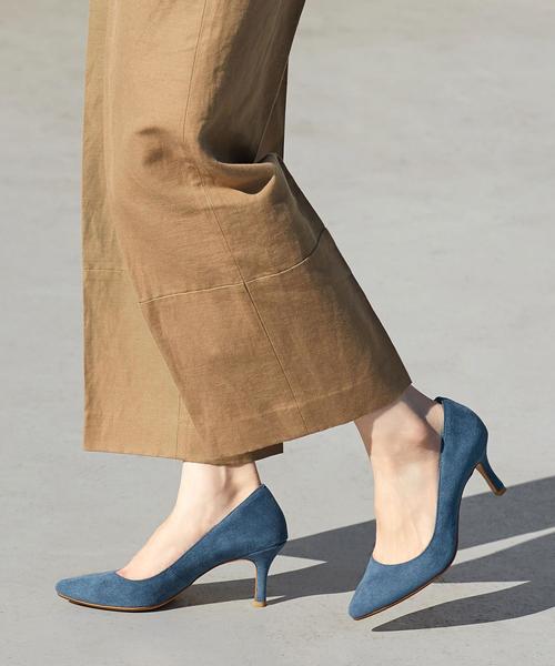 ODETTE E ODILE(オデットエオディール)の「O ポインテッドトゥ パンプス70●☆↑(パンプス・レディース・ライトグレー/ロイヤルブルー/パープル/マスタード/グレー/シルバー/ブラック/ベージュ・22cm/25cm/23cm/24cm/22.5cm/23.5cm/24.5cm)」の6枚目の写真