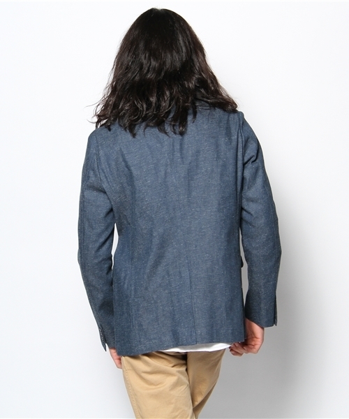 KATO`（カトー）の「KATO`/DJ311411H（スーツジャケット・メンズ・インディゴブルー・48/44/46）」の4枚目の写真