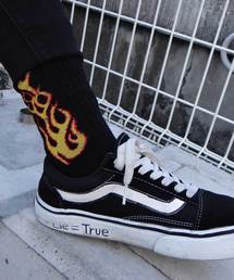 KOL ME BABY | KOL ME BABY(コルミーベイビー)　FIRE SOCKS / ファイヤー ソックス(ソックス/靴下)