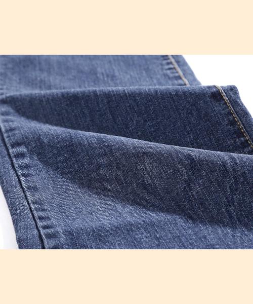 EMMA CLOTHES（エマクローズ）の「ヴィンテージストレッチテーパードリラックスデニム（デニムパンツ・メンズ・サックスブルー/ライトブルー/ブルー・L/M）」の19枚目の写真