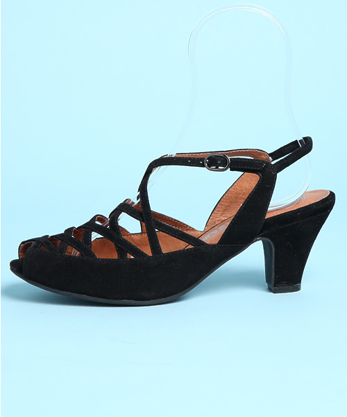 Soareak(ソアリーク)の「【Jeffrey Campbell】 クロスストラップサンダル(サンダル・レディース・ブラック/ベージュ・37/38)」の3枚目の写真