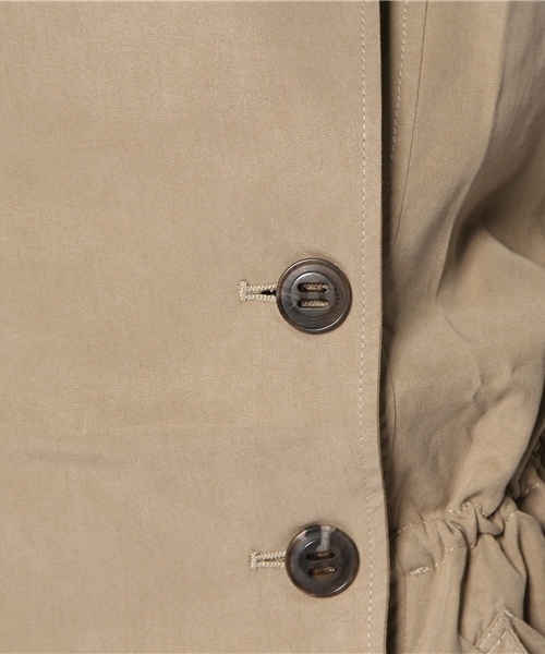 ROSE BUD(ローズバッド)の「LJ-13109 WIDE SLV DRAWSTRING JACKET(その他アウター・レディース・ベージュ・ONE SIZE)」の9枚目の写真