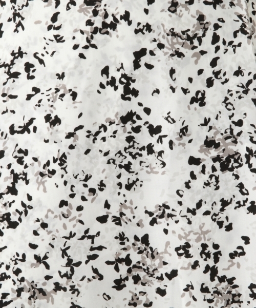 LEPSIM（レプシィム）の「ガラプリントフレアスカート　796644（スカート・レディース・ブラック/ネイビー/オフホワイト・LARGE/MEDIUM）」の14枚目の写真