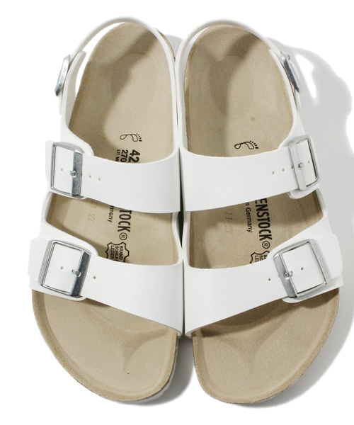 BIRKENSTOCK(ビルケンシュトック)の「【ベストセラー】MILANO BF White (MEN)(サンダル・メンズ・ホワイト・44/45/46/35/39/40/41/42/43)」の9枚目の写真