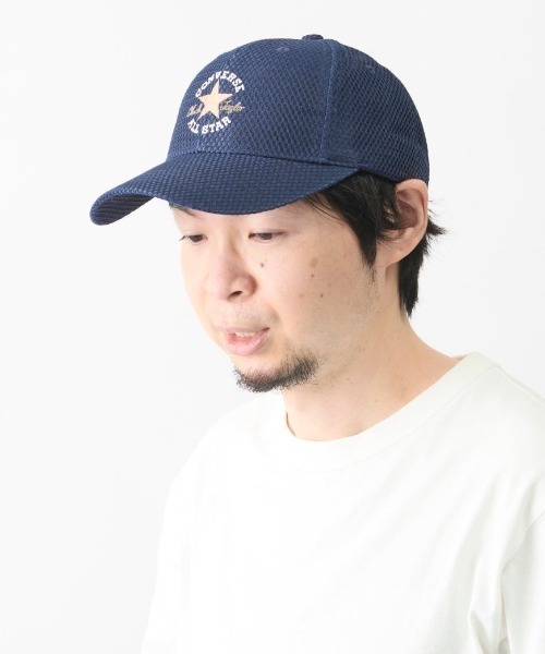 CONVERSE(コンバース)の「CN BASIC AD MESH CAP_TK(キャップ・メンズ・ホワイト/ブラック/ベージュ/ネイビー/グレー・FREE)」の5枚目の写真