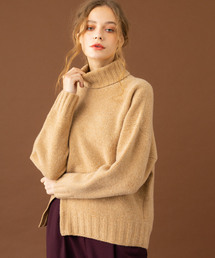 UNITED TOKYO | ホールガーメントタートルスクエアニット(ニット/セーター)