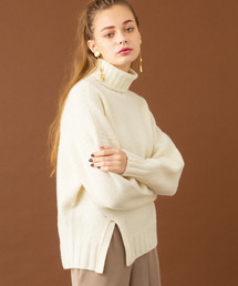 UNITED TOKYO | ホールガーメントタートルスクエアニット(ニット/セーター)