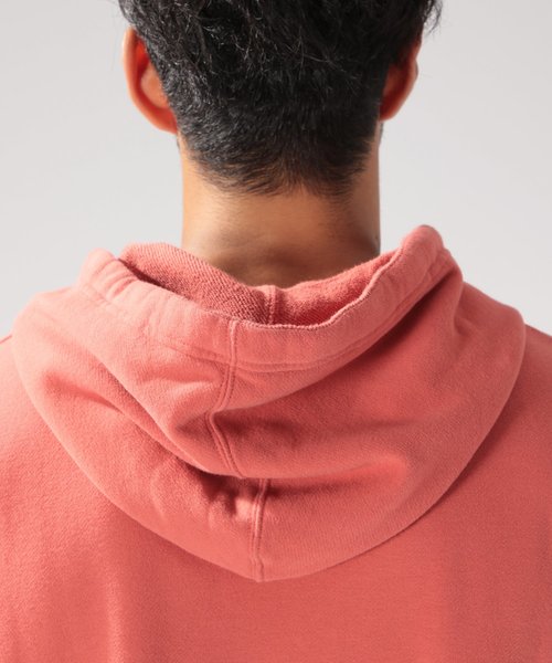 BAYFLOW(ベイフロー)の「BABY SKIN TOUCH HOODIE ベビースキンタッチウラケフーディー(パーカー・メンズ・ホワイト/パープル/ネイビー/マスタード/レッド/サックスブルー・SMALL/MEDIUM/LARGE)」の12枚目の写真