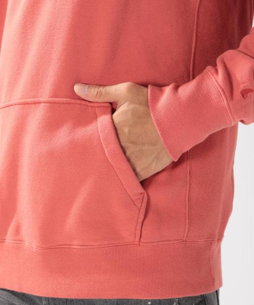 BAYFLOW(ベイフロー)の「BABY SKIN TOUCH HOODIE ベビースキンタッチウラケフーディー(パーカー・メンズ・ホワイト/パープル/ネイビー/マスタード/レッド/サックスブルー・SMALL/MEDIUM/LARGE)」の22枚目の写真