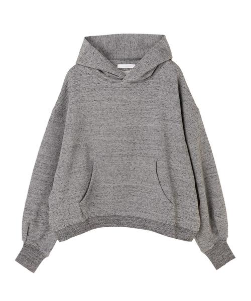 AMERICAN HOLIC(アメリカンホリック)の「ビッグフード付裏毛プルオーバー(Tシャツ/カットソー・レディース・ホワイト系その他/杢グレー/キャメル/チャコールグレー/カーキ・FREE)」の10枚目の写真