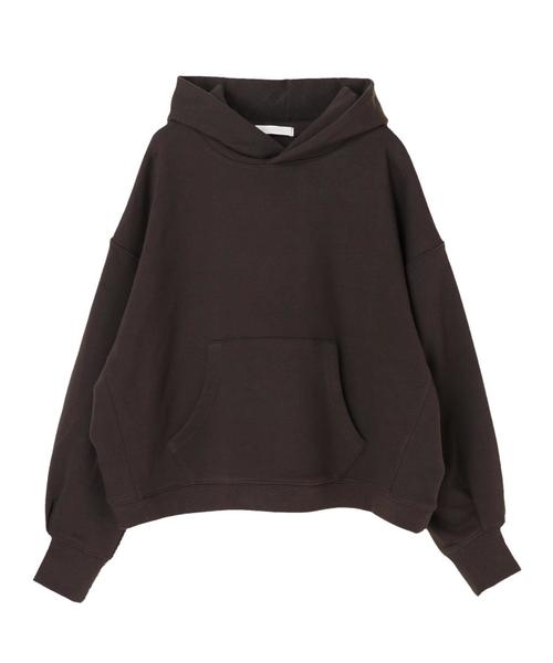 AMERICAN HOLIC(アメリカンホリック)の「ビッグフード付裏毛プルオーバー(Tシャツ/カットソー・レディース・ホワイト系その他/杢グレー/キャメル/チャコールグレー/カーキ・FREE)」の13枚目の写真