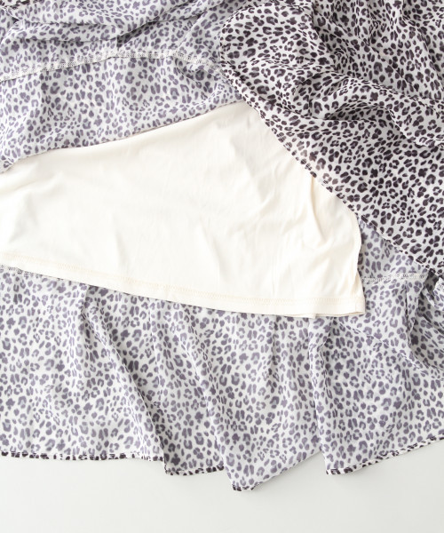 LOWRYS FARM（ローリーズファーム）の「ヒョウガラティアードスカート　814752（スカート・レディース・ブラウン/アイボリー・FREE）」の13枚目の写真