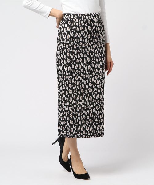 meJane（ミージェーン）の「レオパード柄ペンシルスカート（スカート・レディース・ブラック/ブラウン・フリー）」の16枚目の写真
