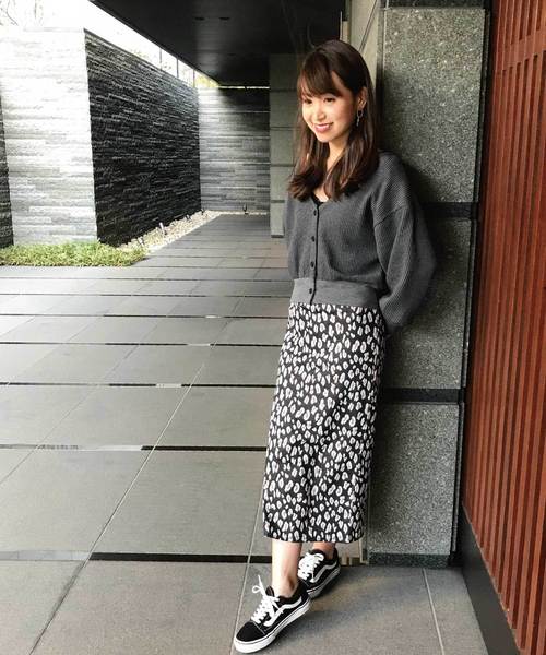 meJane（ミージェーン）の「レオパード柄ペンシルスカート（スカート・レディース・ブラック/ブラウン・フリー）」の6枚目の写真