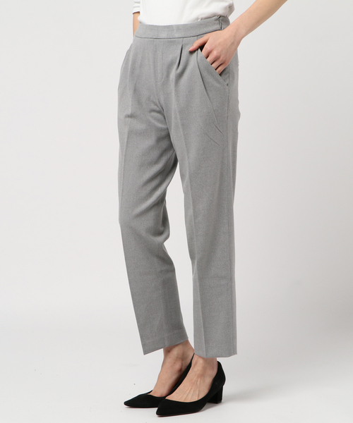 RIVE DROITE（リヴドロワ）の「両面起毛テーパードパンツ（その他パンツ・レディース・ベージュ/ネイビー/グレー・38/36/34）」の8枚目の写真