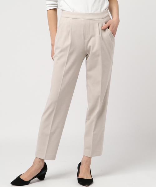 RIVE DROITE（リヴドロワ）の「両面起毛テーパードパンツ（その他パンツ・レディース・ベージュ/ネイビー/グレー・38/36/34）」の7枚目の写真