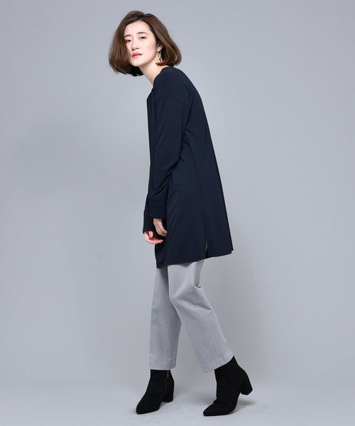 RIVE DROITE（リヴドロワ）の「両面起毛テーパードパンツ（その他パンツ・レディース・ベージュ/ネイビー/グレー・38/36/34）」の12枚目の写真