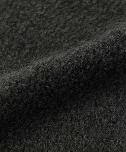 TWEED MILL(ツイードミル)の「TWEEDMILL: フリースマフラー 無地(マフラー・メンズ・ブラック/ネイビー/ブラウン/レッド/ダークグレー・ONE SIZE)」の7枚目の写真