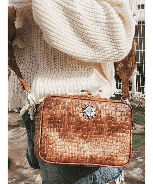 EVRIS（エヴリス）の「ダブルZIPコンパクトショルダーBAG（ショルダーバッグ・レディース・ブラック/ブラウン/グリーン・FREE）」の3枚目の写真