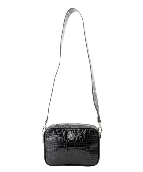 EVRIS（エヴリス）の「ダブルZIPコンパクトショルダーBAG（ショルダーバッグ・レディース・ブラック/ブラウン/グリーン・FREE）」の5枚目の写真