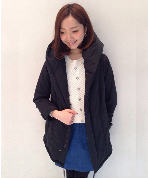 Another Edition（アナザーエディション）の「AE[S]ﾅｶﾜﾀ 2WAY HOOD CT（その他アウター・レディース・ブラック/ベージュ/オリーブ・SMALL/MEDIUM）」の2枚目の写真