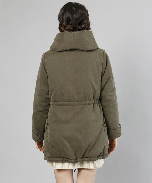 Another Edition（アナザーエディション）の「AE[S]ﾅｶﾜﾀ 2WAY HOOD CT（その他アウター・レディース・ブラック/ベージュ/オリーブ・SMALL/MEDIUM）」の5枚目の写真