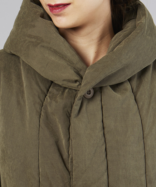 Another Edition（アナザーエディション）の「AE[S]ﾅｶﾜﾀ 2WAY HOOD CT（その他アウター・レディース・ブラック/ベージュ/オリーブ・SMALL/MEDIUM）」の6枚目の写真