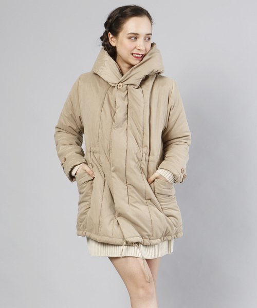 Another Edition（アナザーエディション）の「AE[S]ﾅｶﾜﾀ 2WAY HOOD CT（その他アウター・レディース・ブラック/ベージュ/オリーブ・SMALL/MEDIUM）」の12枚目の写真