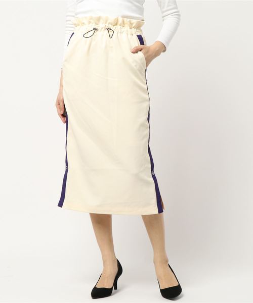 PAGEBOY（ページボーイ）の「スナップライン ナロースカート（スカート・レディース・ベージュ/キャメル/ブラック・FREE）」の10枚目の写真