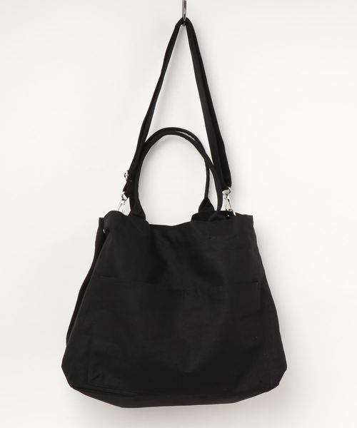 CLANE（クラネ）の「MULTI TOTE BAG（トートバッグ・レディース・ブラック/ホワイト・FREE）」の4枚目の写真
