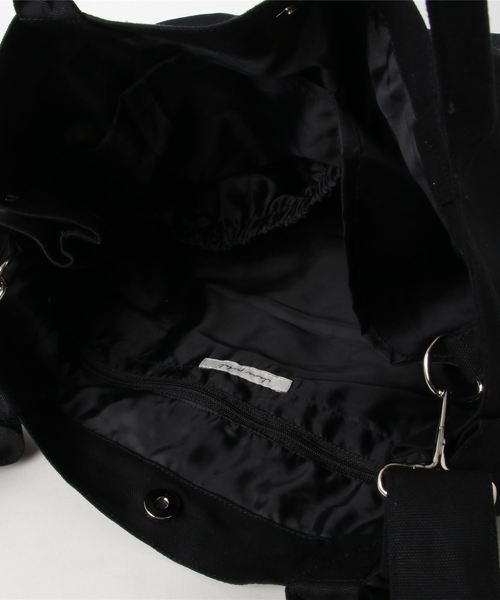 CLANE（クラネ）の「MULTI TOTE BAG（トートバッグ・レディース・ブラック/ホワイト・FREE）」の3枚目の写真