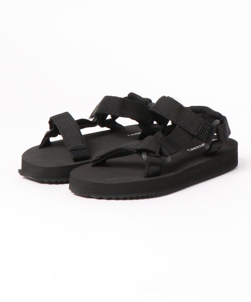 DISCOAT（ディスコート）の「【キッズ】スポーツバンドサンダル（サンダル・キッズ・ブラック/ピンク/シルバー・18cm/20/19）」の2枚目の写真